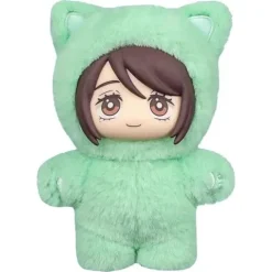 TOP TOY EAKI Jujutsu Kaisen Cat Ear Series Plush Keychain AUTHENTIC - Ieiri