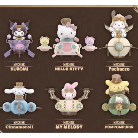 TOP TOY Sanrio Characters Steampunk Series Figure Blind Box