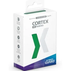 Ultimate Guard Cortex Sleeves Glossy 100 Count - Green