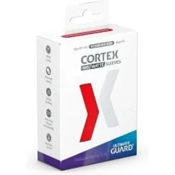 Ultimate Guard Cortex Sleeves Matte 100 Count - Red