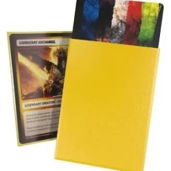 Ultimate Guard Cortex Sleeves Matte 100 Count - Yellow