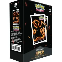 Ultra Pro Apex Sleeves Pokemon Neon Kanto Charizard 105ct