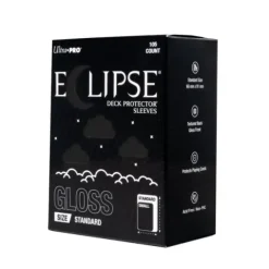 Ultra Pro Eclipse Sleeves Gloss 105ct - Jet Black