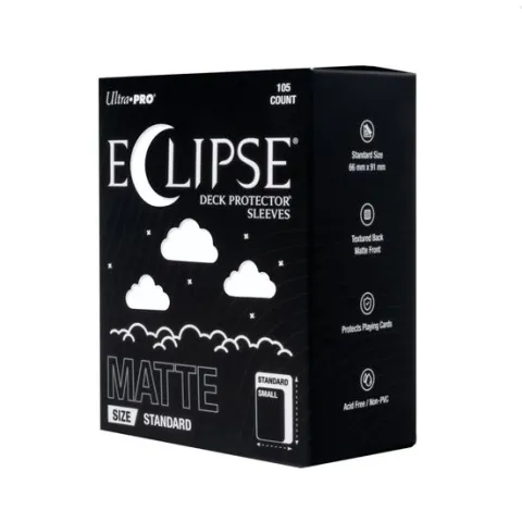 Ultra Pro Eclipse Sleeves Matte 105ct - Arctic White