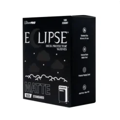 Ultra Pro Eclipse Sleeves Matte 105ct - Jet Black