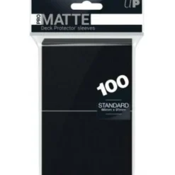 Ultra Pro Pro Matte Standard Sleeves (100 Pack) - Black