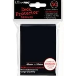 Ultra Pro Standard Pro-Gloss Sleeve (50 Pack) - Black