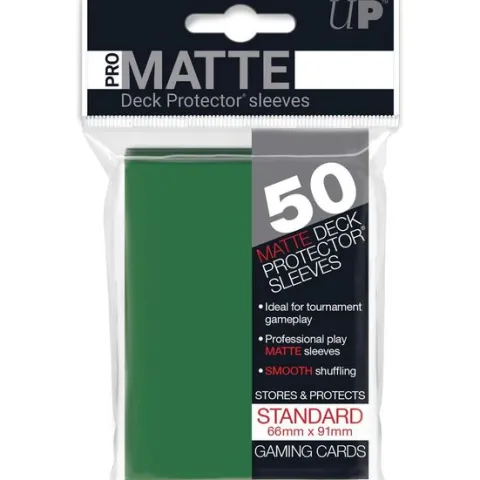 Ultra Pro Standard Pro-Matte Sleeve (50 Pack) - Green