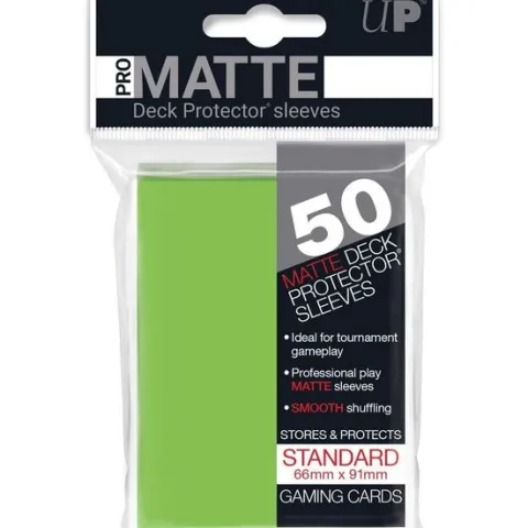 Ultra Pro Standard Pro-Matte Sleeve (50 Pack) - Lime Green