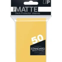 Ultra Pro Standard Pro-Matte Sleeve (50 Pack) - Yellow