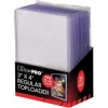 Ultrapro 3 X 4 Regular Toploader With Soft Sleeves