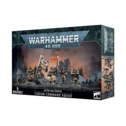 Warhammer 40k: Astra Militarum - Cadian Command Squad