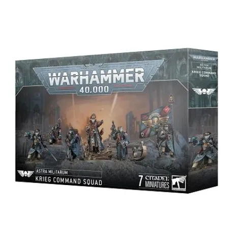 Warhammer 40k: Astra Militarum - Krieg Command Squad