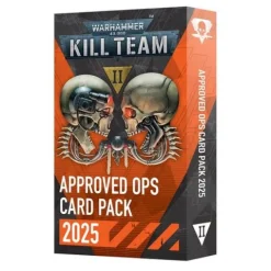Warhammer 40k Kill Team: Approved Ops Card Pack 2025
