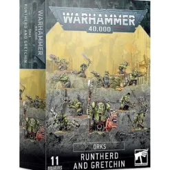 Warhammer 40k: Orks Runtherd and Gretchin