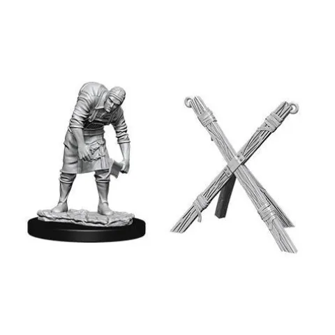 WizKids: Deep Cuts Unpainted Miniatures: Assistant & Torture Cross