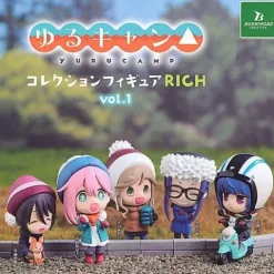 Yuru Camp RICH Vol.1 Figures Gachapon Figure (1 Random)