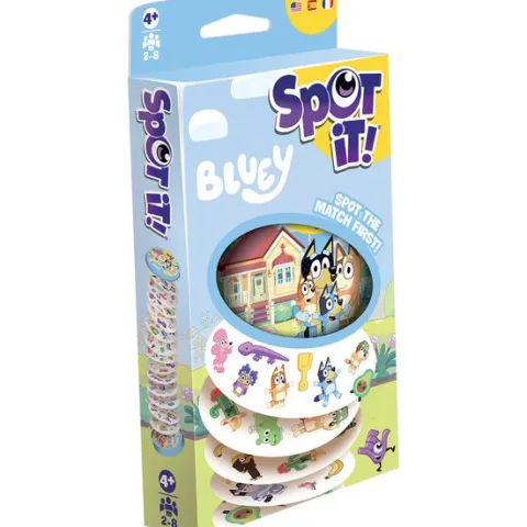 Zygomatic: Spot it! Bluey Emoji Card Game
