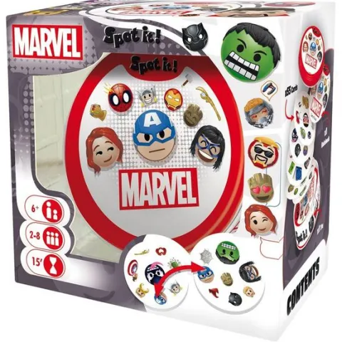 Zygomatic: Spot it! Marvel Emoji Card Game